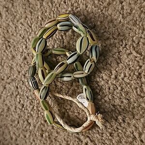 African Melon Beads
